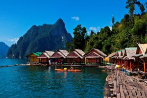 Khao Sok National Park rafthouses