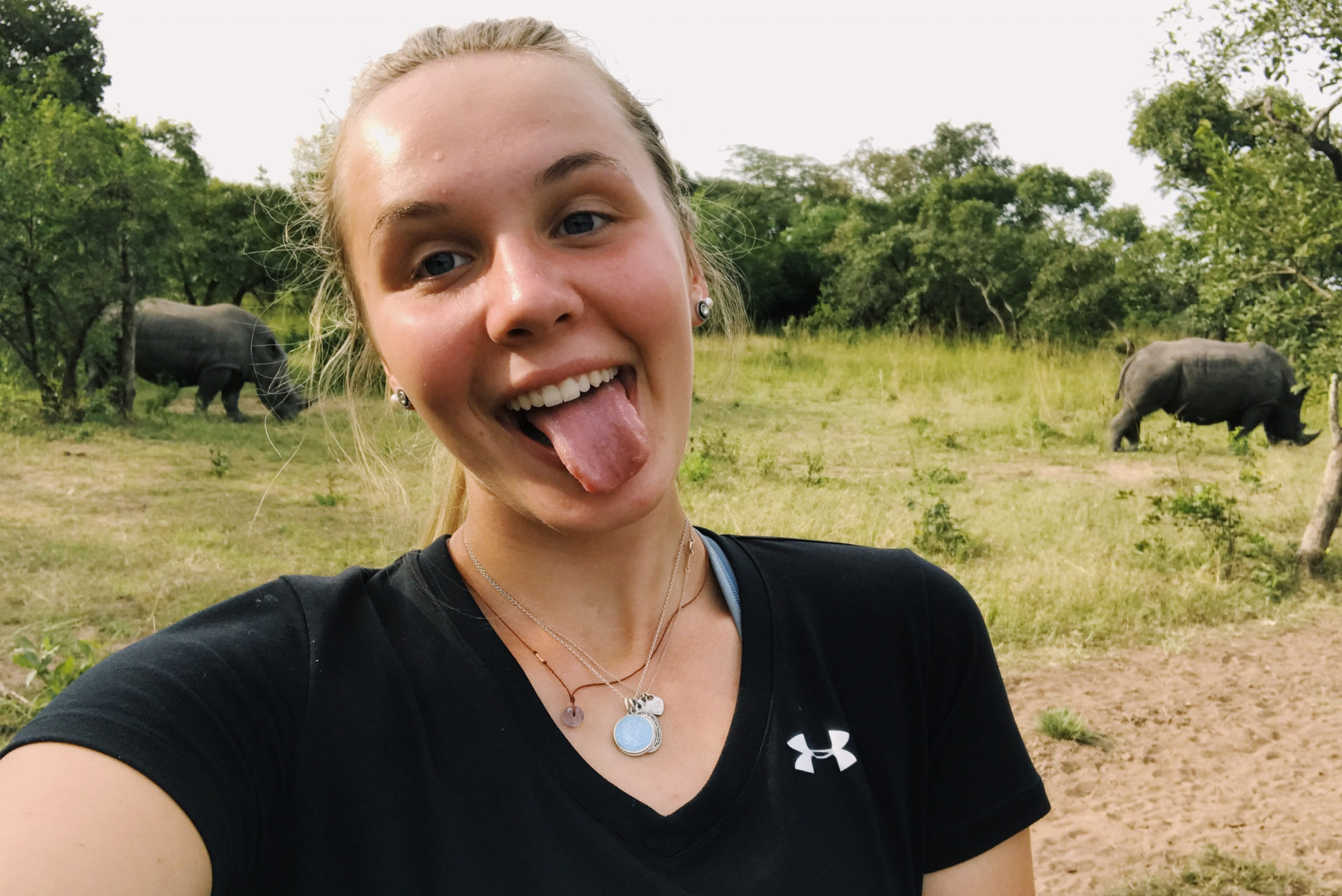 Rhino Selfie